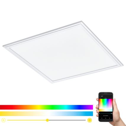 Eglo - Lampă LED RGB cu intensitate reglabilă SALOBRENA-C 1xLED/24W/230V + telecomandă