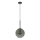 Eglo 97633 - Pendul suspendat pe cablu TINDARI 1xE27/60W/230V negru fumuriu