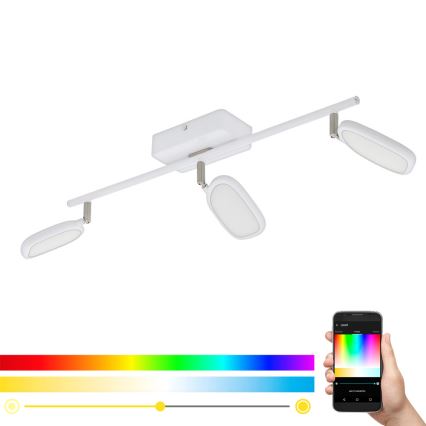 Eglo - Spot LED RGB PALOMBARE-C 3xLED/5W/230V