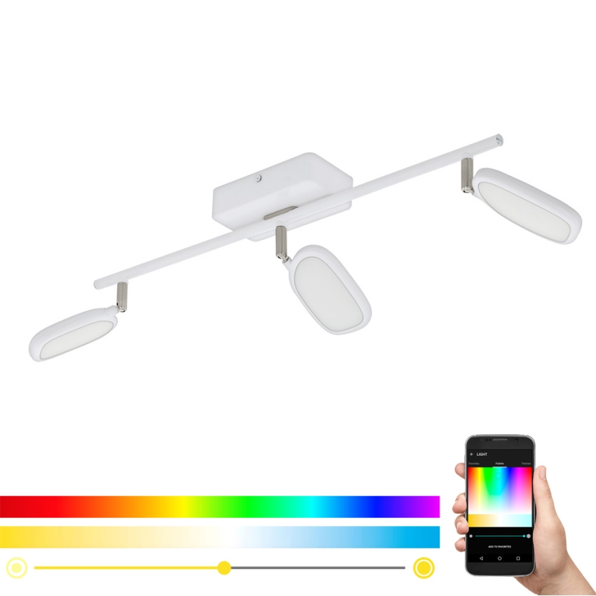 Eglo - Spot LED RGB PALOMBARE-C 3xLED/5W/230V