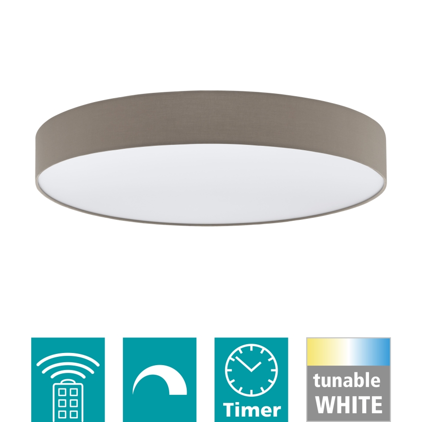 Eglo - Plafonier LED reglabil intensitate LED/60W/230V cu telecomandă