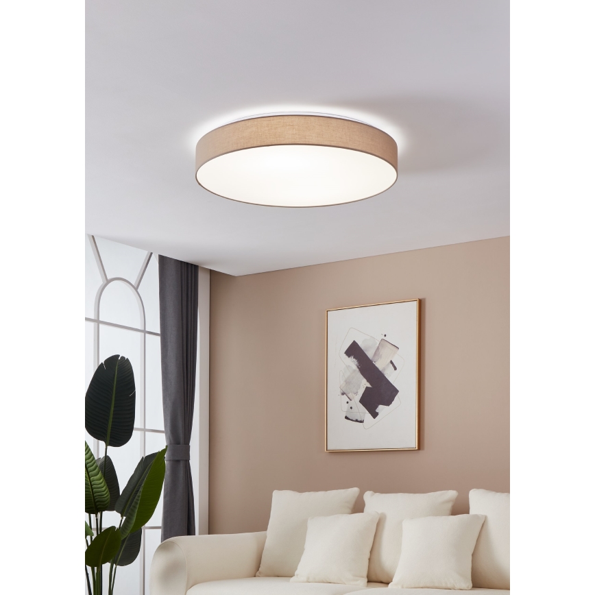 Eglo - Plafonier LED reglabil intensitate LED/60W/230V cu telecomandă