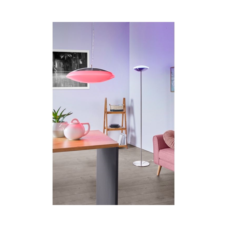 Eglo 97812 - FRATTINA-C, lustră pe cablu LED RGB reglabilă, 1xLED/27W/230V