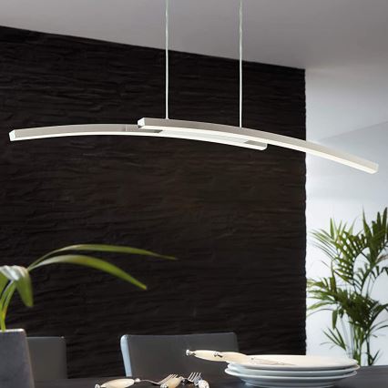 Eglo 97911 - Lustră LED RGB reglabilă, suspendată pe cablu FRAIOLI-C 2xLED/17W/230V