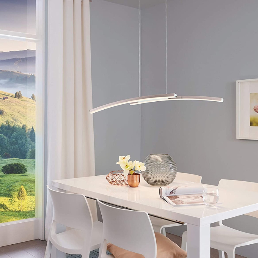 Eglo 97911 - Lustră LED RGB reglabilă, suspendată pe cablu FRAIOLI-C 2xLED/17W/230V