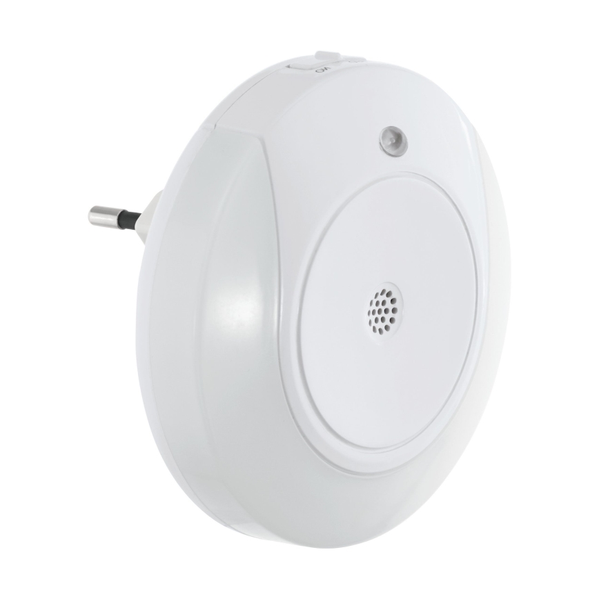 Eglo - Lampă de veghe LED cu senzor de amurg 2xLED/0,4W/230V 3000K