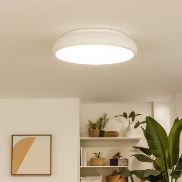 Eglo 98045 - Plafonieră LED RGB RIODEVA-C, dimerizabilă, LED/27W/230V