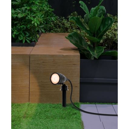 Eglo 98052 - Lampă LED RGB de exterior NEMA-C 1xGU10/5W/230V IP44