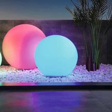 Eglo 98106 - LED RGBW Lampă de exterior MONTEROLO-C LED/9W/230V IP65 pr.390