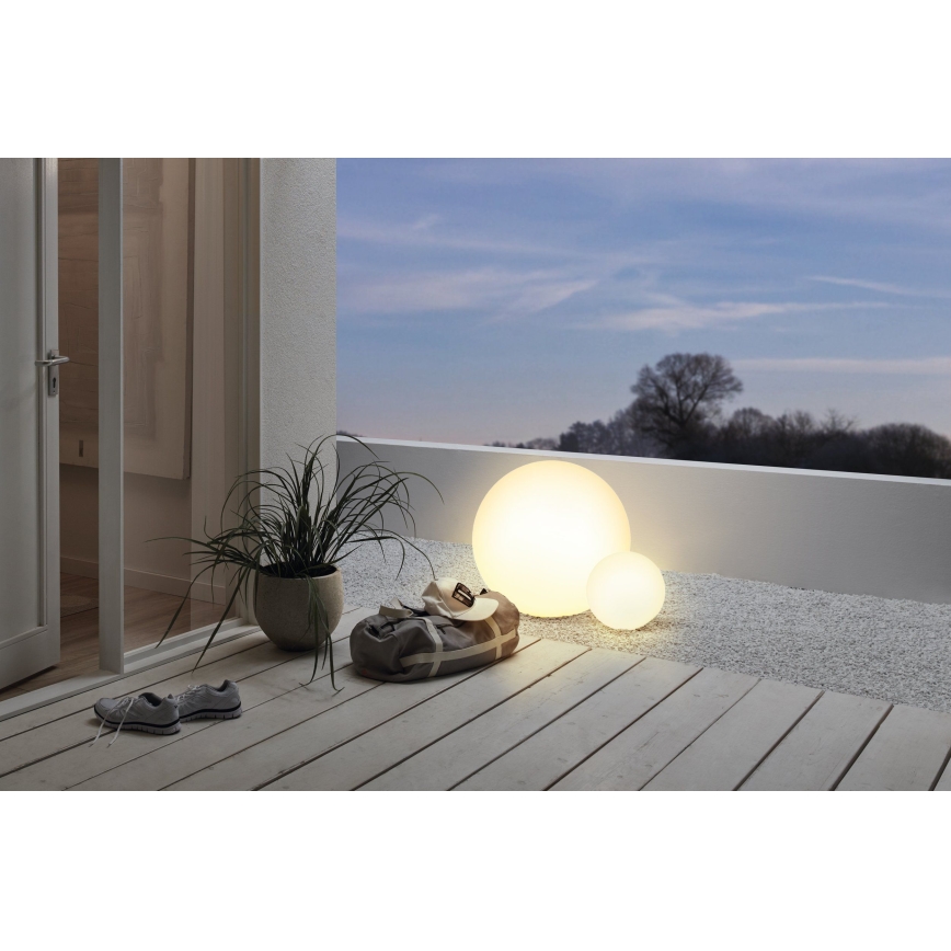 Eglo 98108 - LED RGB Lampadar exterior MONTEROLO-C 1xE27/9W/230V IP65 ø600