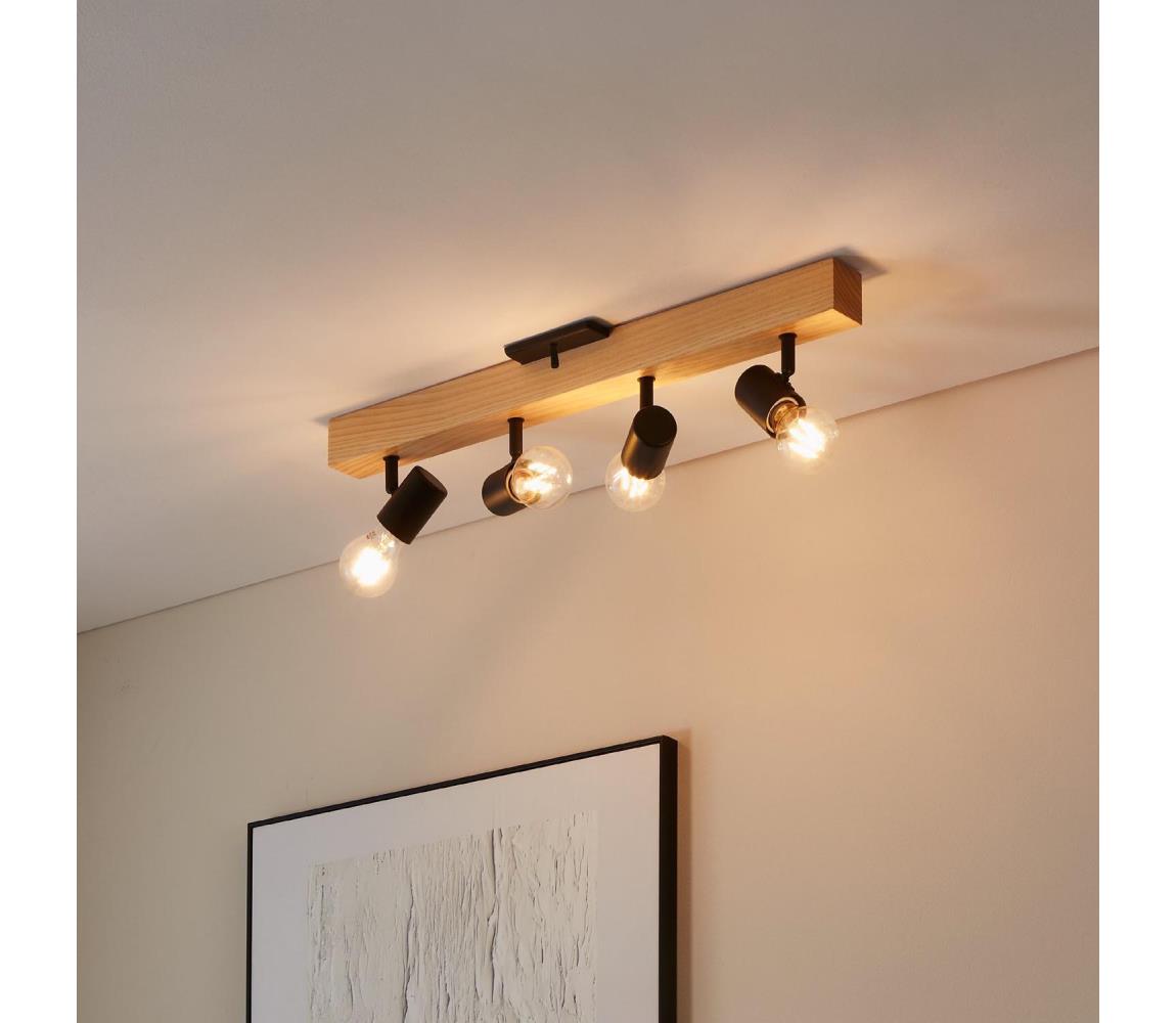 Eglo 98114 - Lampă spot TOWNSHEND 3 4xE27/10W/230V