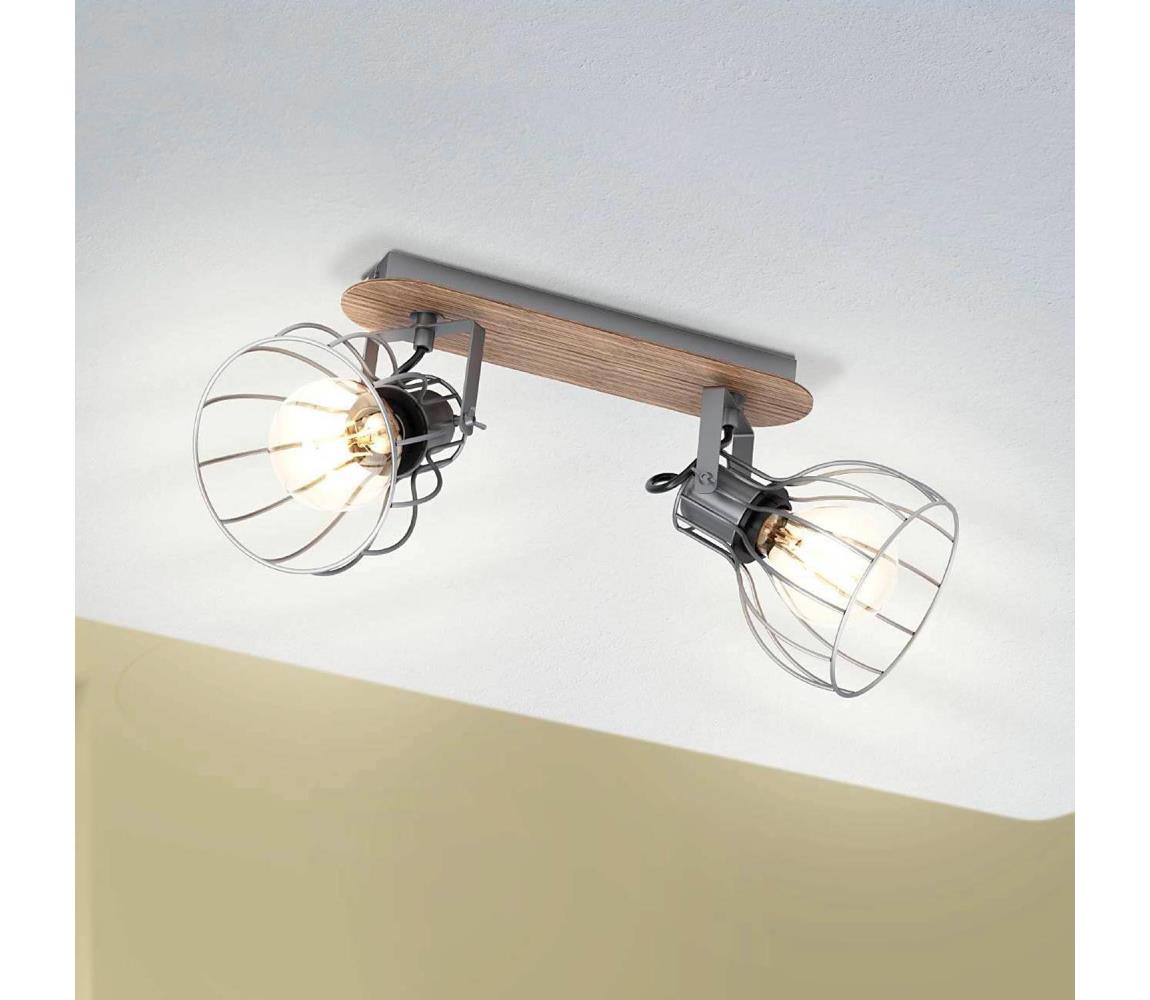 Eglo 98135 - Lampă spot SAMBATELLO 2xE27/40W/230V