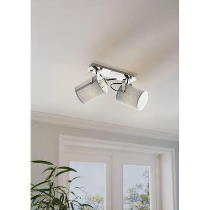 Eglo 98139 - Spot VILLABATE, 2x E27/10W/230V