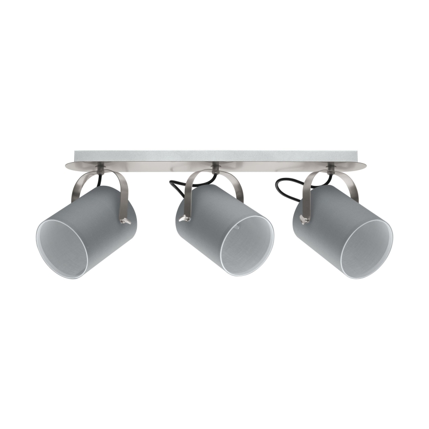 Eglo 98141 - Plafonieră cu spoturi VILLABATE 3xE27/10W/230V