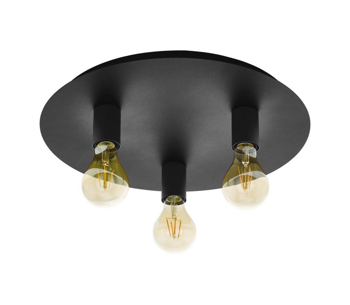 Eglo 98156 - Plafonieră PASSANO 3xE27/60W/230V