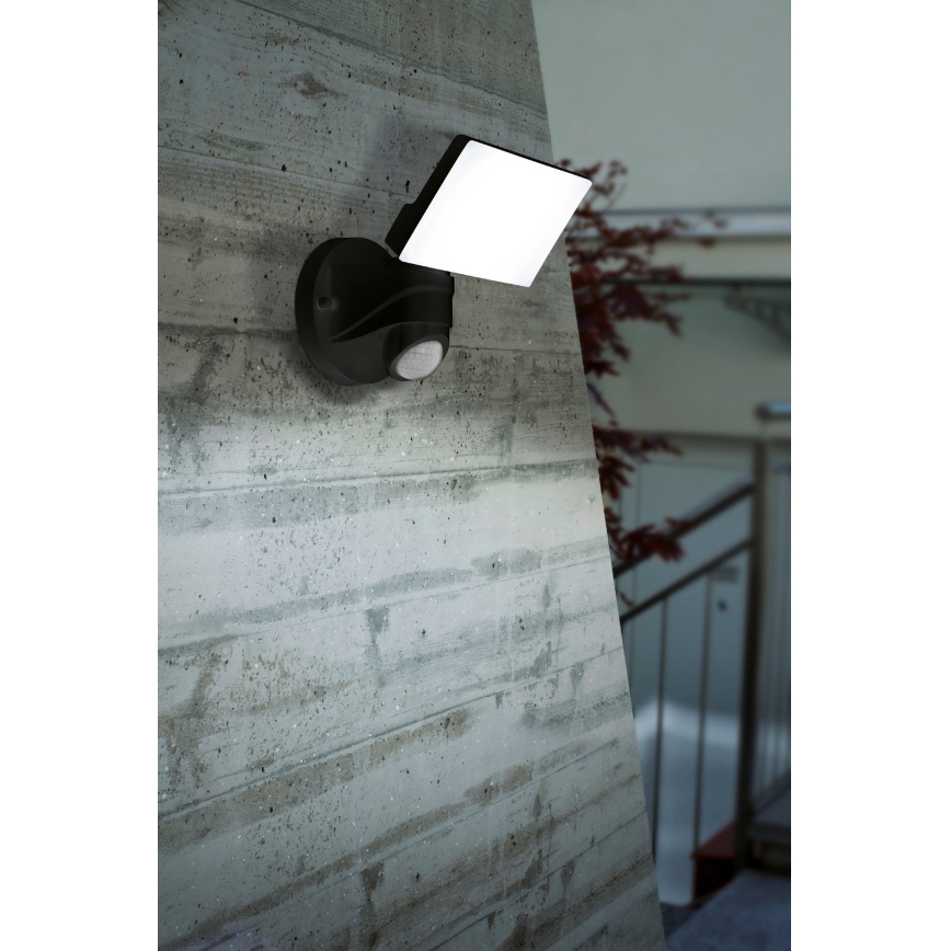 Eglo - Lampă exterior LED cu senzor LED/15W/230V IP44