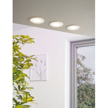 Eglo - LED Lampă încastrată dimmabilă LED/5W/230V + Telecomandă