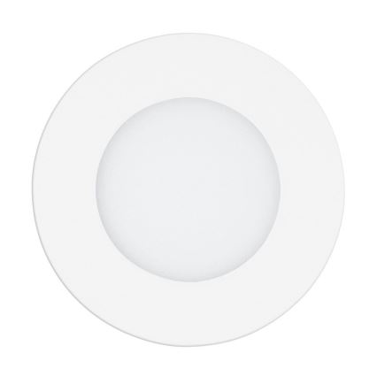 Eglo - Spot LED încastrat, cu reglare a luminozității, 5W, 230V, cu telecomandă, Ø 12 cm