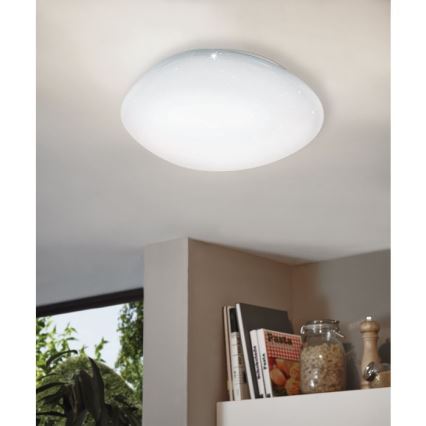 Eglo 98228 - Plafonieră LED dimmabilă SILERAS-A, 36 W, 230 V, Ø 60 cm, cu telecomandă