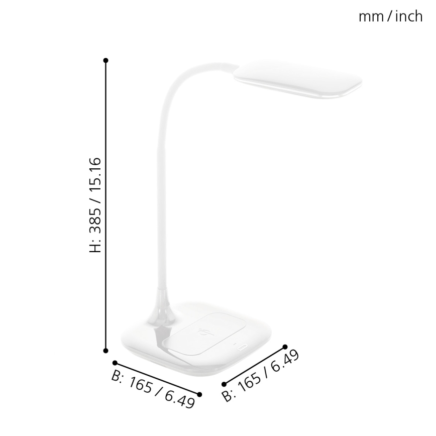 Eglo - LED Lampa de masă dimmabilă LED/3,4W/230V