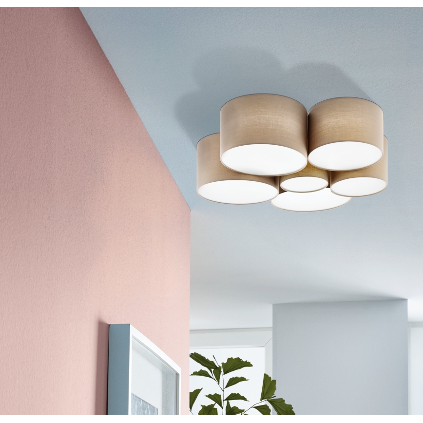 Eglo - Plafonieră 6xE27/40W/230V