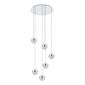 Eglo 98558 - Lustră LED suspendată pe cablu LICOROTO 6xG9/3W/230V