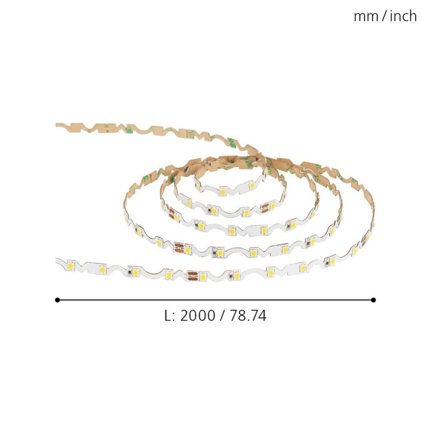 Eglo - Bandă LED LED/9,6W/230V/24V 2m