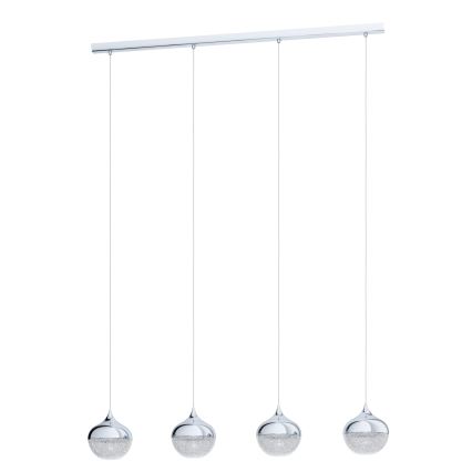 Eglo - Lustră pe cablu 4xE14/25W/230V