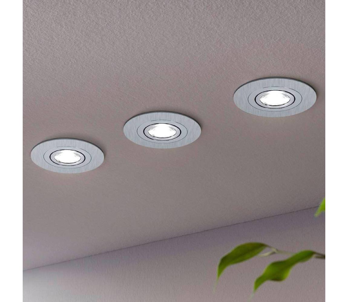 Eglo 98639 - SET 3xLED Lampă încastrată AREITIO 3xGU10/5W/230V