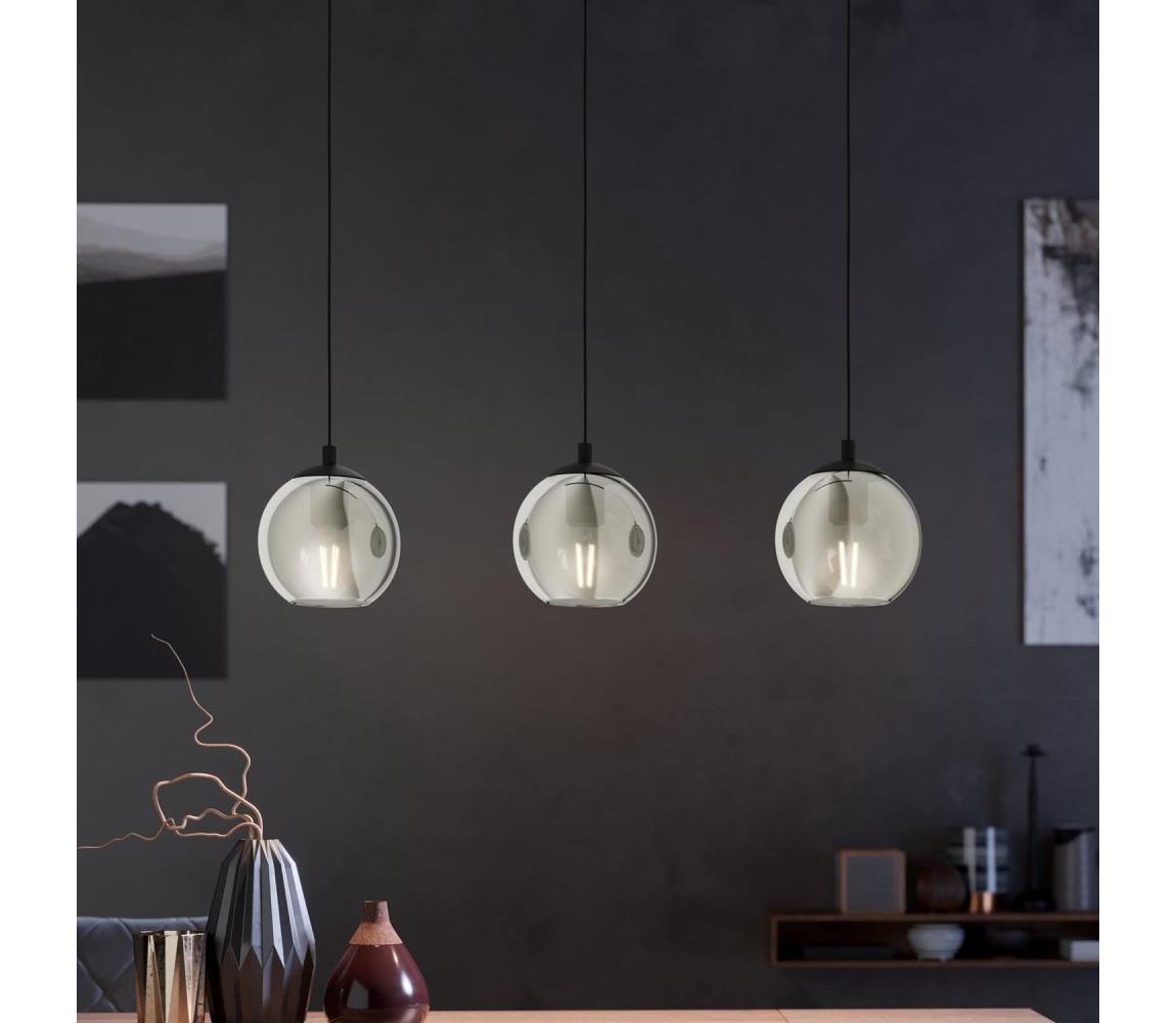 Eglo 98652 - Lustră pe cablu ARISCANI 3xE27/40W/230V