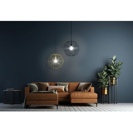 Eglo - Lustră pe cablu 1xE27/60W/230V