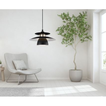 Eglo - Lustră pe cablu 1xE27/40W/230V