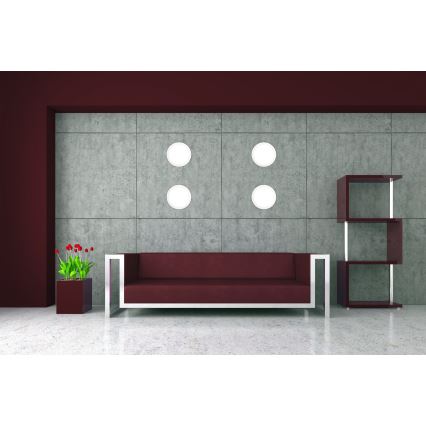 Eglo - Plafonieră LED încastrată pentru baie, dimabilă, 16,5 W, 230 V, IP44, ZigBee, Ø 21,6 cm