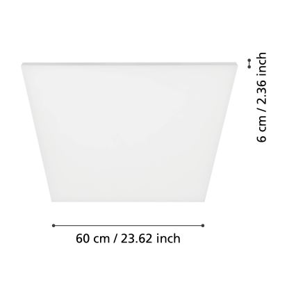 Eglo - Plafonieră LED LED/33W/230V
