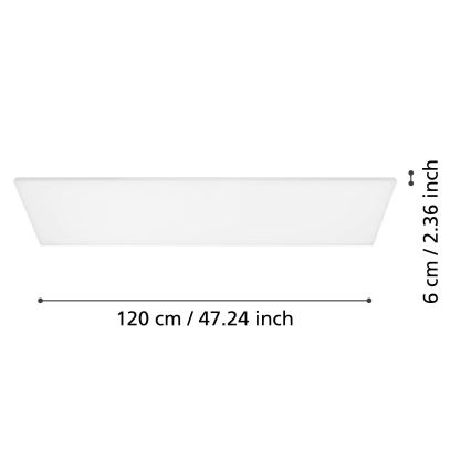 Eglo - Plafonieră LED LED/33W/230V