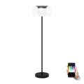 Eglo 99037 - Lampă de podea LED RGB reglabilă BRIAGLIA-C LED/24,8W/230V