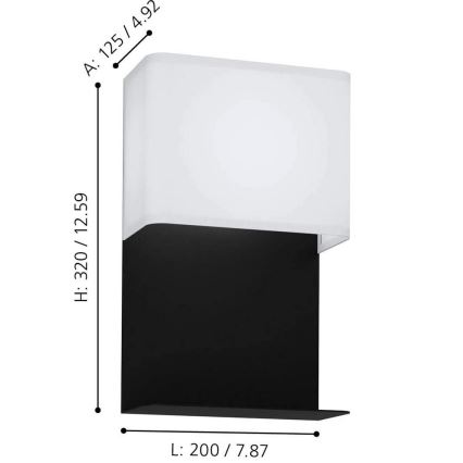 Eglo 99069 - Aplica LED de perete GALDAKAO LED/5,4W/230V