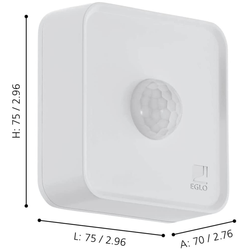 Eglo - Senzor exterior de mișcare și crepuscular IP44 ZigBee