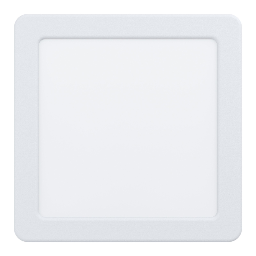 Eglo - Plafonieră LED încastrată, 10,5 W, 230 V, 16,6 x 16,6 cm