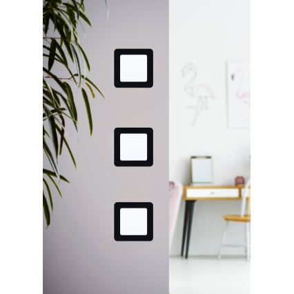 Eglo - Spot LED încastrat/5,5W/230V 11,7x11,7 cm