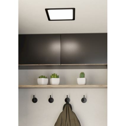 Eglo - Corp de iluminat LED încastrat, 16,5 W, 230 V, 21,6 x 21,6 cm