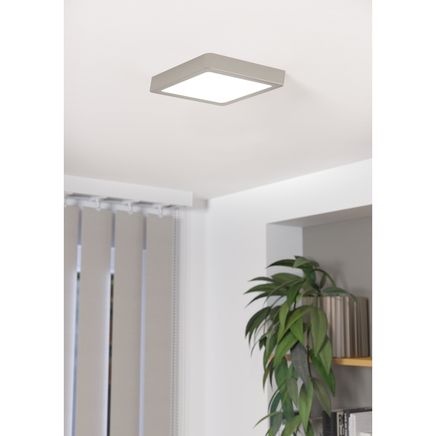 Eglo - Plafonieră LED 16,5 W, 230 V, 21 x 21 cm