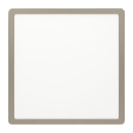 Eglo - Plafonieră LED, 20 W, 230 V, 28,5 x 28,5 cm