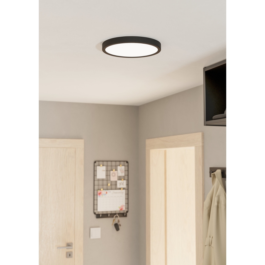 Eglo - Plafonieră LED cu funcție dimmer, 20 W, 230 V, Ø 28,5 cm