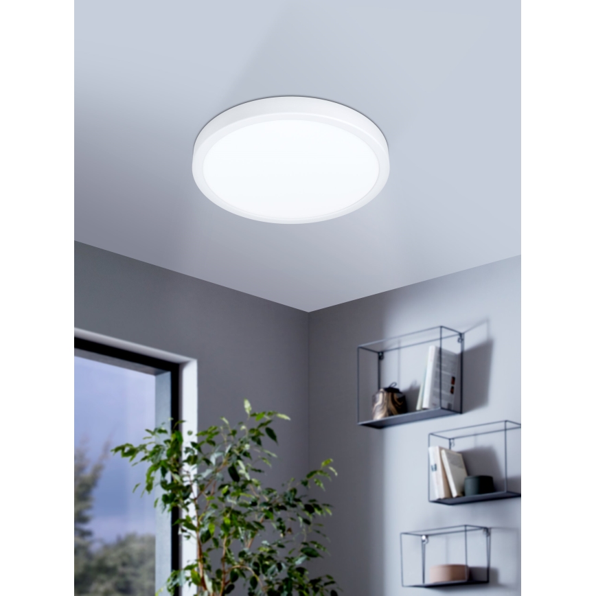 Eglo - Plafonieră LED pentru baie, 20W, 230V, IP44, Ø 28,5 cm