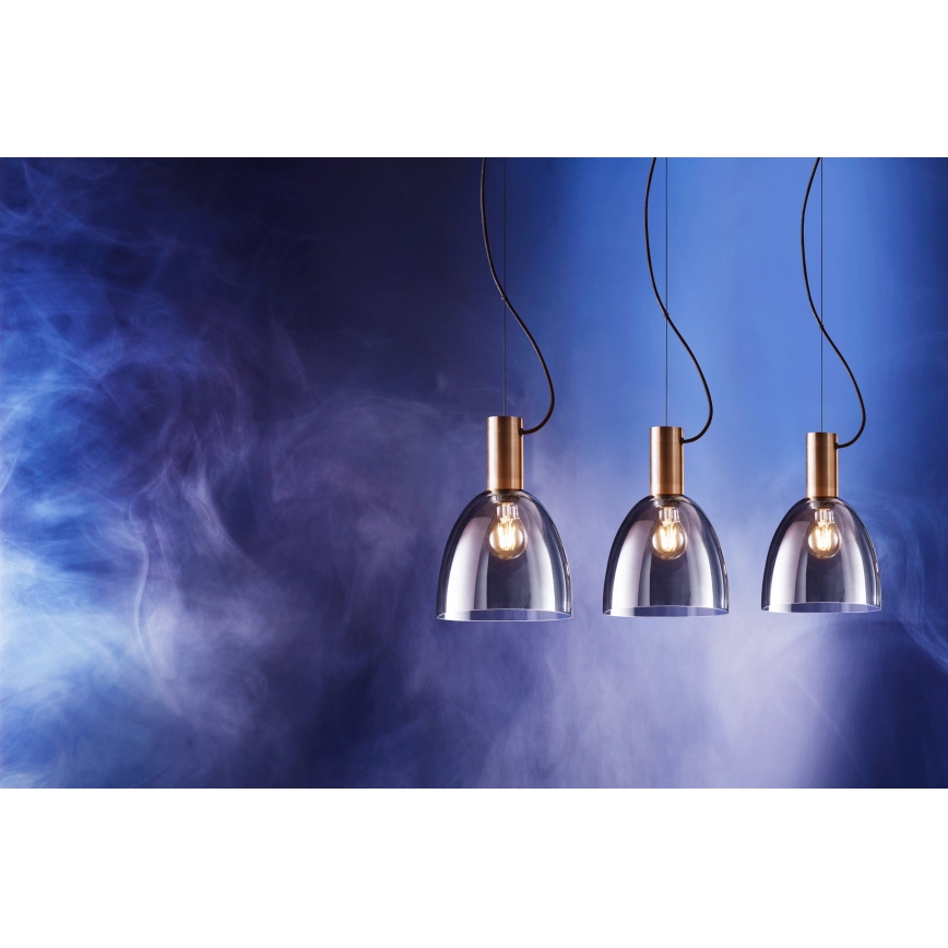 Eglo - Lustră pe cablu 3xE27/40W/230V