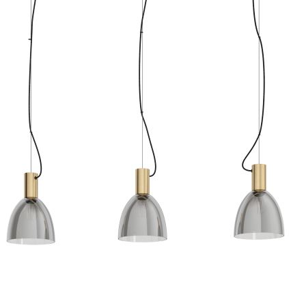 Eglo - Lustră pe cablu 3xE27/40W/230V