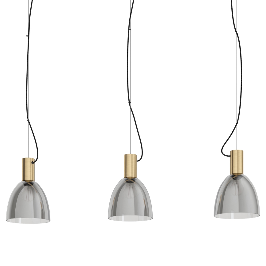 Eglo - Lustră pe cablu 3xE27/40W/230V