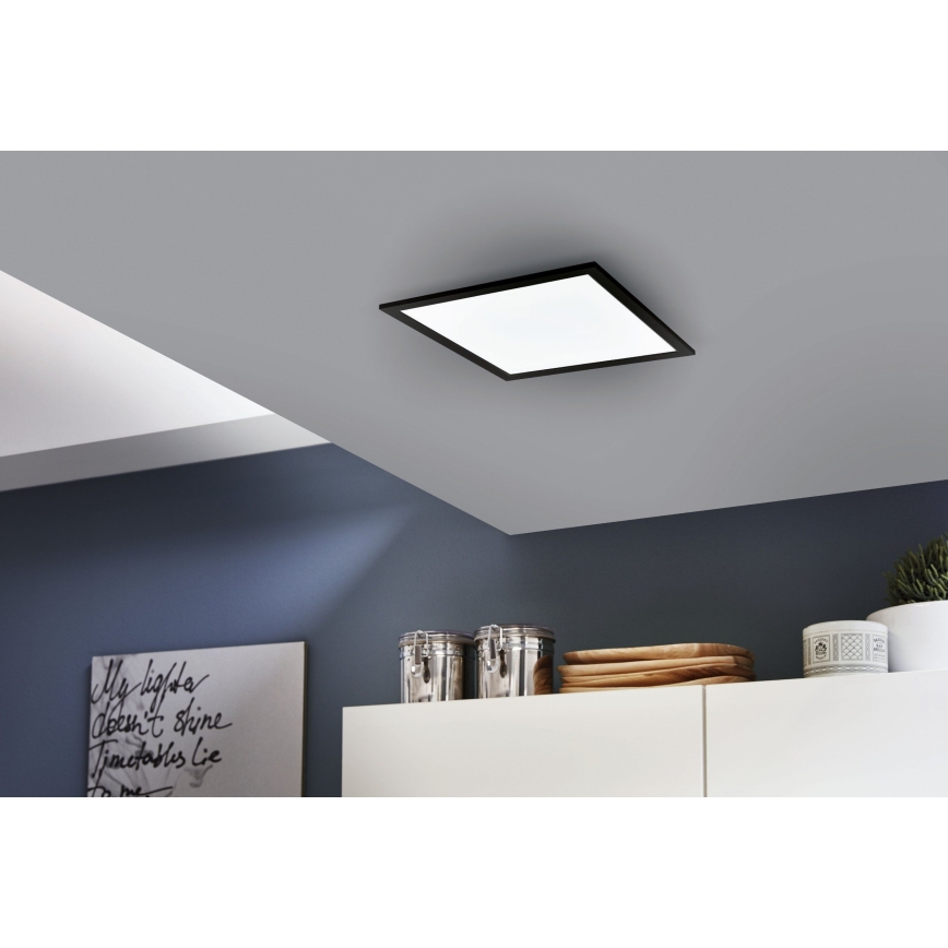 Eglo - Plafonieră LED RGB dimmabilă SALOBRENA-C LED/16W/230V 30x30 cm + telecomandă