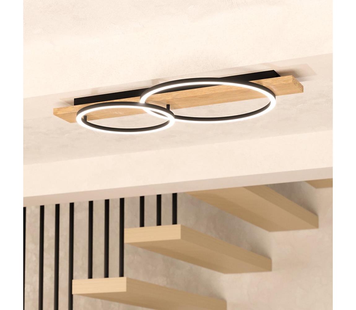 Eglo 99467 - Plafonieră LED BOYAL LED/12W/230V + LED/12W